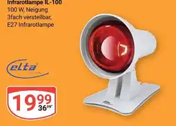 Globus Elta infrarotlampe il-100 Angebot