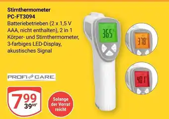 Globus Profi care stirnthermometer pc-ft3094 Angebot