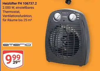 Globus Emerio heizlüfter fh 106737.2 Angebot