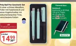 Globus Faber castell poly ball pen geschenk-set Angebot