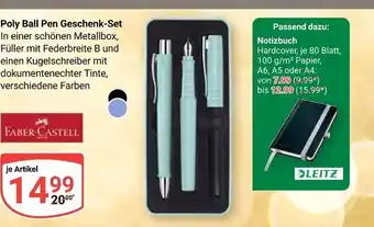 Globus Faber castell poly ball pen geschenk-set Angebot