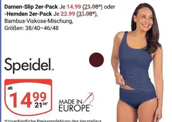Globus Speidel damen-slip 2er-pack Angebot