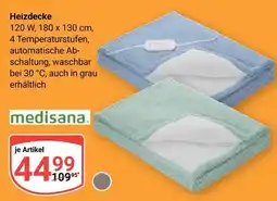 Globus Medisana heizdecke Angebot