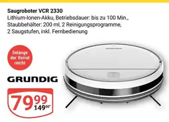 Globus Grundig saugroboter vcr 2330 Angebot