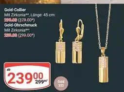 Globus Gold-collier Angebot