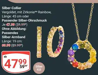 Globus Silber-collier Angebot