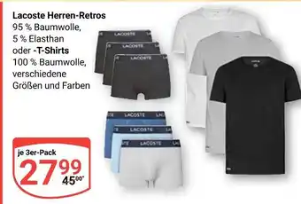 Globus Lacoste herren-retros Angebot