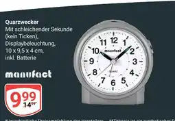 Globus Manufact quarzwecker Angebot