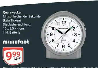 Globus Manufact quarzwecker Angebot