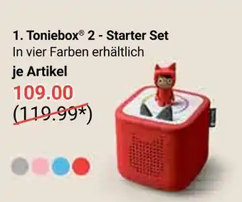 Globus Tonies toniebox 2 - starter set Angebot