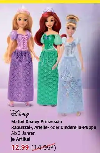 Globus Disney rapunzel-puppe Angebot