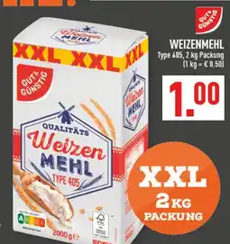Marktkauf Gut & günstig weizenmehl type 405 Angebot