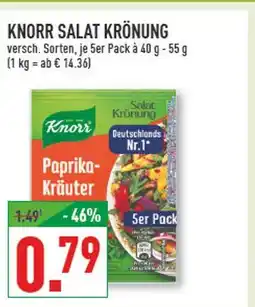 Marktkauf Knorr salat krönung paprika-kräuter Angebot