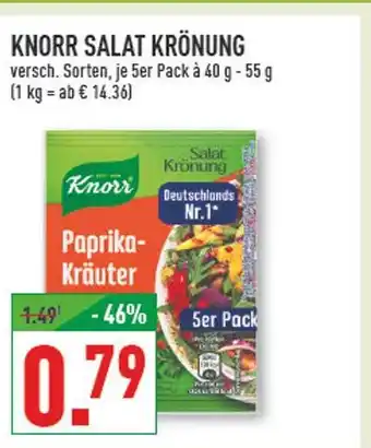 Marktkauf Knorr salat krönung paprika-kräuter Angebot