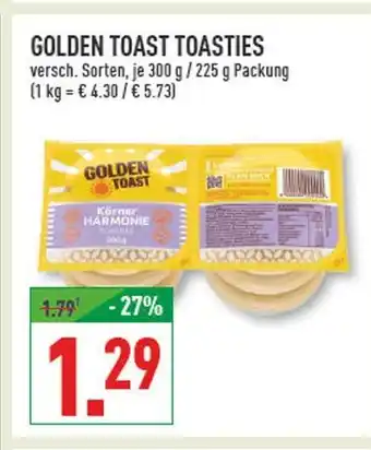 Marktkauf Golden toast toasties Angebot