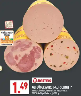 Marktkauf Rasting geflügelwurst-aufschnitt Angebot