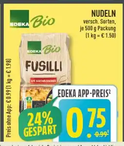 Marktkauf Edeka bio fusilli Angebot
