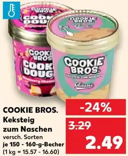 Kaufland COOKIE BROS. Keksteig zum Naschen Angebot