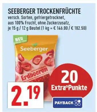 Marktkauf Seeberger trockenfrüchte erdbeeren Angebot