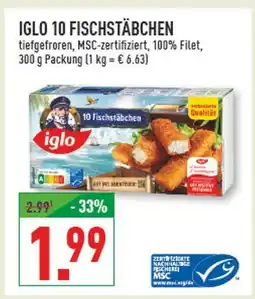 Marktkauf Iglo 10 fischstäbchen Angebot