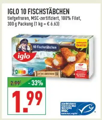 Marktkauf Iglo 10 fischstäbchen Angebot