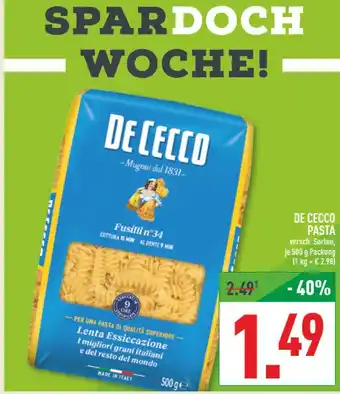 Marktkauf De cecco fusilli n°34 Angebot