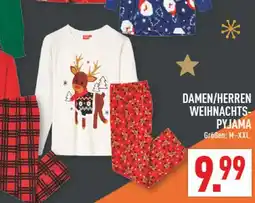 Marktkauf Damen/herren weihnachts-pyjama Angebot