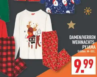 Marktkauf Damen/herren weihnachts-pyjama Angebot