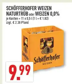 Marktkauf Schöfferhofer weizen naturtrüb Angebot