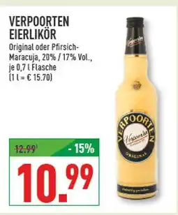 Marktkauf Verpoorten eierlikör original Angebot