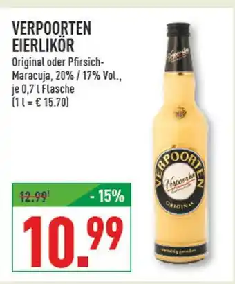 Marktkauf Verpoorten eierlikör original Angebot