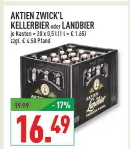 Marktkauf Aktien zwick'l kellerbier Angebot