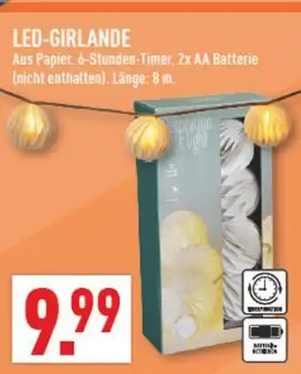 Marktkauf Led-girlande Angebot