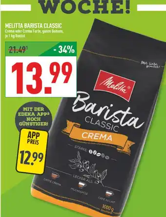 Marktkauf Melitta barista classic crema Angebot