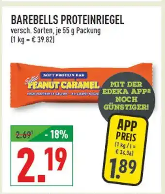 Marktkauf Barebells proteinriegel Angebot