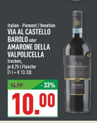 Marktkauf Via al castello barolo Angebot