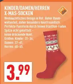 Marktkauf Kinder x-mas-socken Angebot