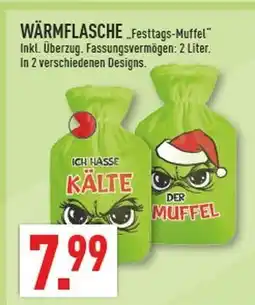 Marktkauf Wärmflasche 'festtags-muffel' Angebot