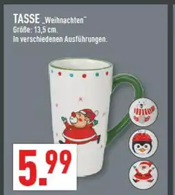 Marktkauf Tasse 'weihnachten' Angebot