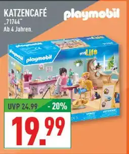 Marktkauf Playmobil katzencafé Angebot