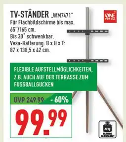 Marktkauf One for all tv-ständer wm7471 Angebot