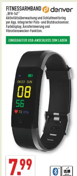 Marktkauf Denver fitnessarmband Angebot