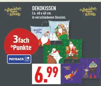 Marktkauf Weihnachtsmann & co. kg dekokissen Angebot