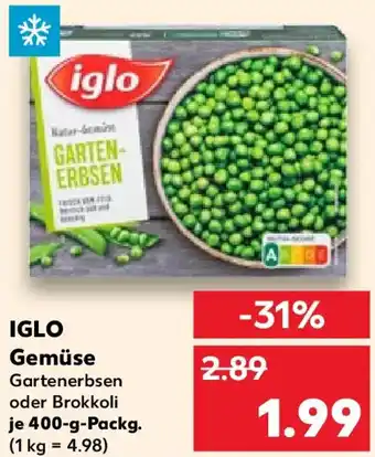 Kaufland IGLO Gemüse Angebot