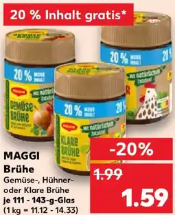 Kaufland MAGGI Brühe Angebot