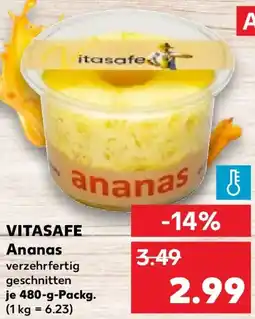 Kaufland VITASAFE Ananas Angebot