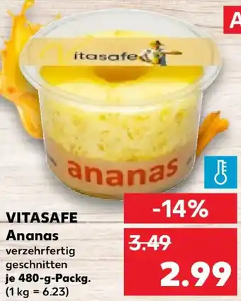 Kaufland VITASAFE Ananas Angebot