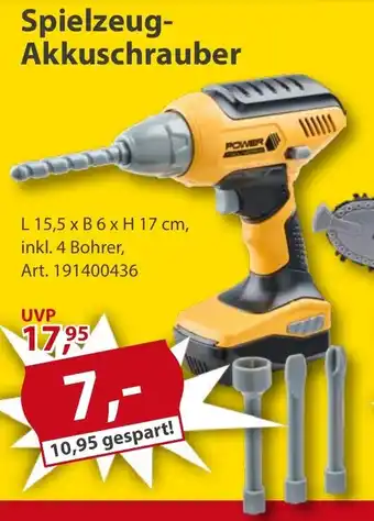 Sonderpreis Baumarkt Spielzeug- Akkuschrauber Angebot