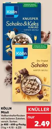 Kaufland KÖLLN Müsli Angebot