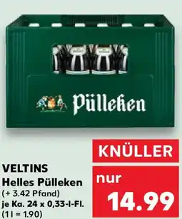Kaufland VELTINS Helles Pülleken Angebot